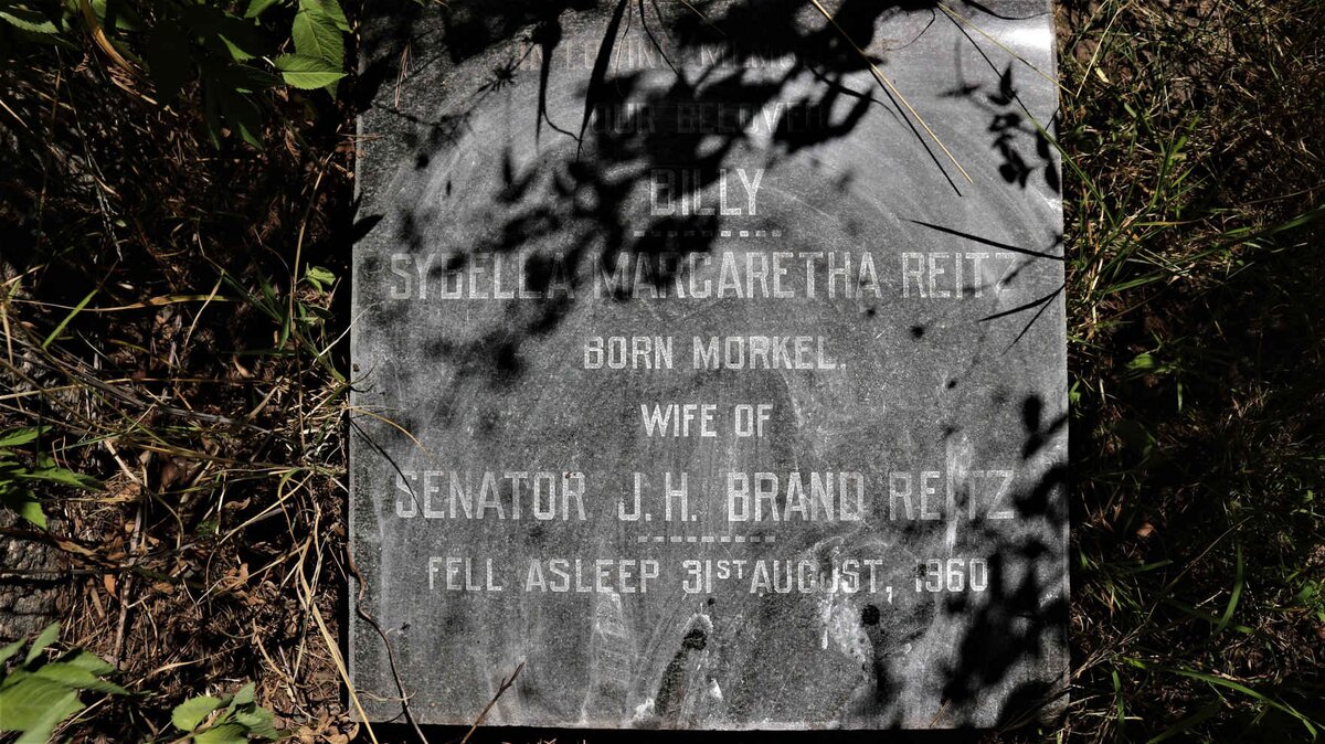 REITZ Sybella Margaretha nee MORKEL -1960