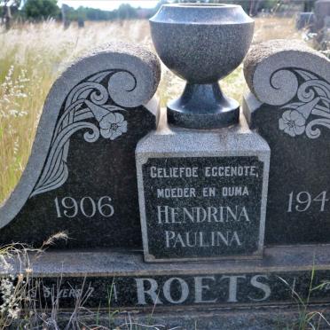 ROETS Hendrina Paulina 1906-1946