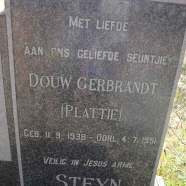 STEYN Douw Gerbrandt 1938-1951