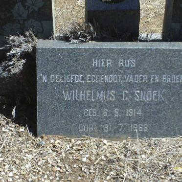 SNOEK Wilhelmus C. 1914-1963