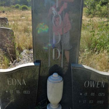 TODD Owen 1925-1993 &amp; Edna 1933-