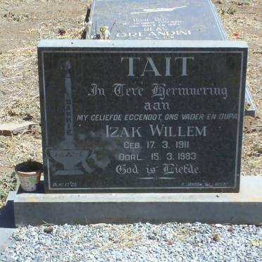 TAIT Izak Willem 1911-1983
