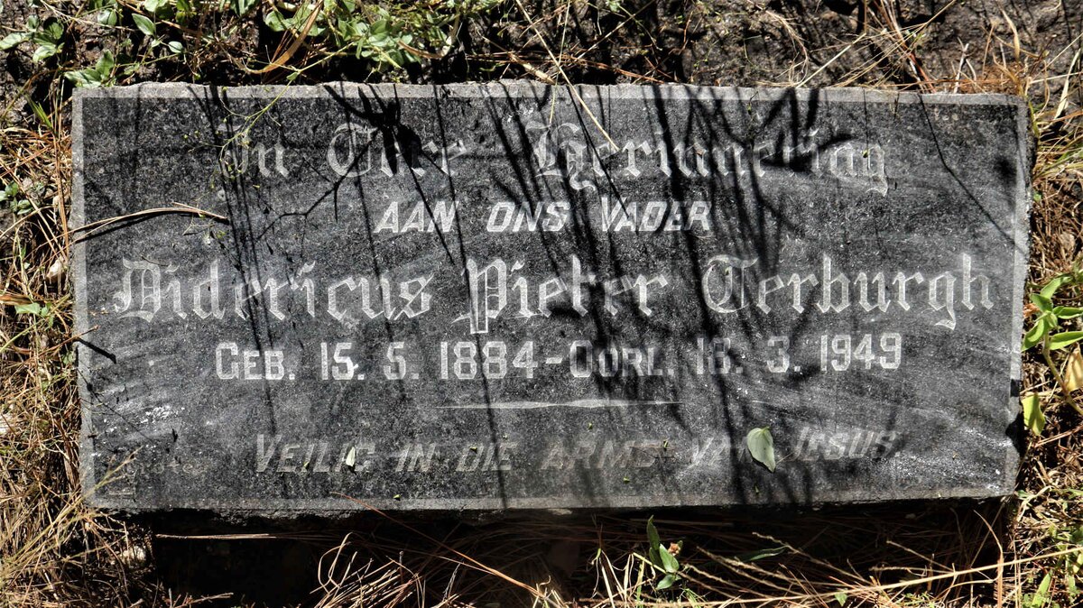 VERBURGH Didericus Pieter 1884-1949