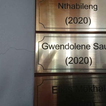 NTHABILENG -2020 :: SAULS Gwendolene -2020