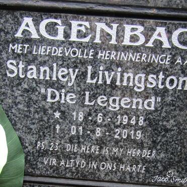AGENBAG Stanley Livingstone 1948-2019