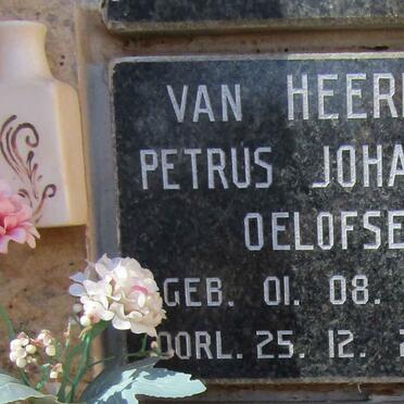 HEERDEN Petrus Johannes Oelofse, van 1932-2006