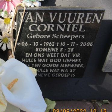 VUUREN Corniel, van nee SCHEEPERS 1962-2006