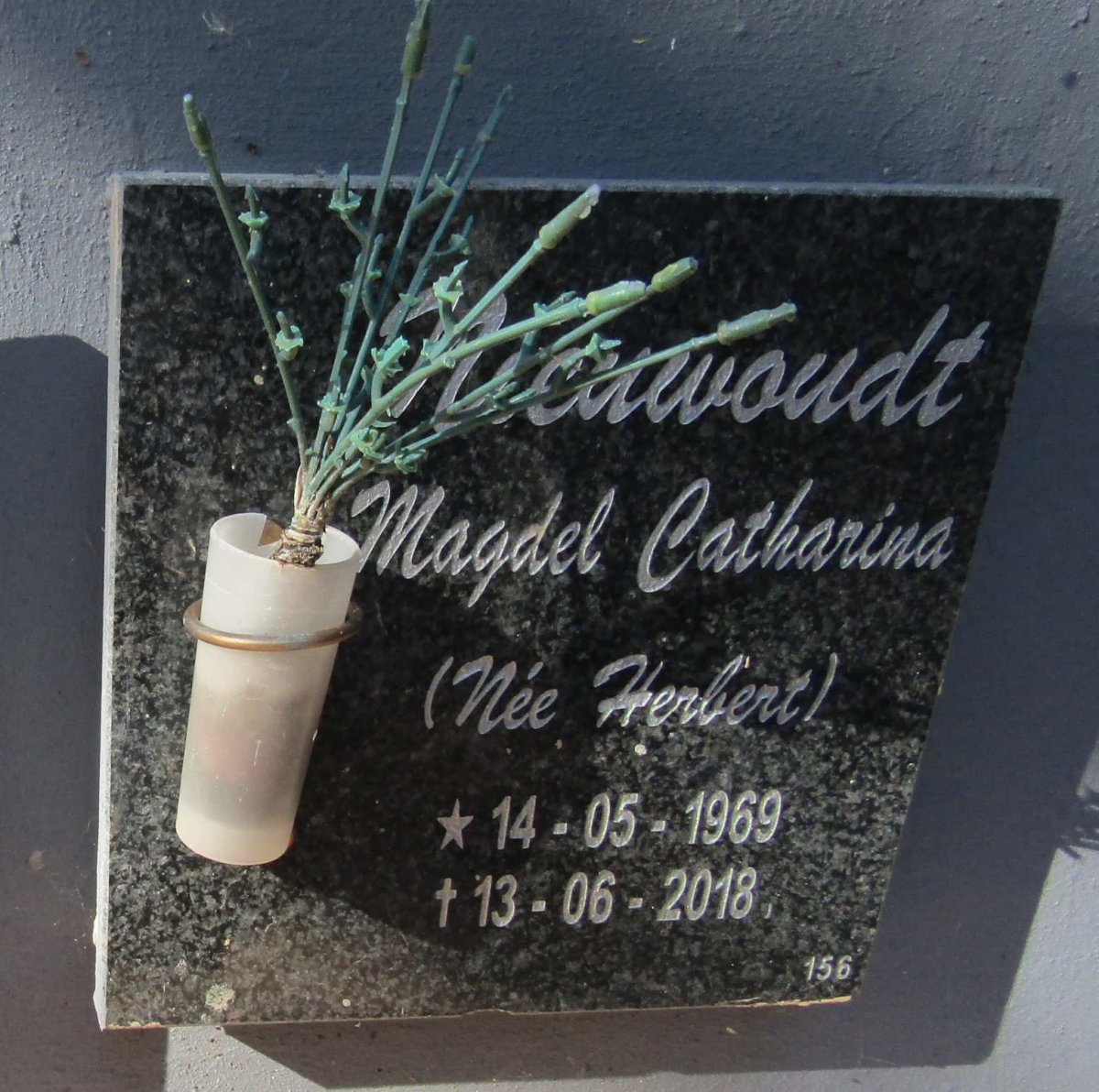 NIEUWOUDT Magdel Catharina nee HERBERT 1969-2018