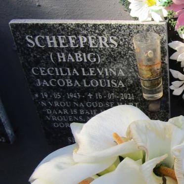 SCHEEPERS Cecilia Levina Jacoba Louisa nee HABIG 1943-2021