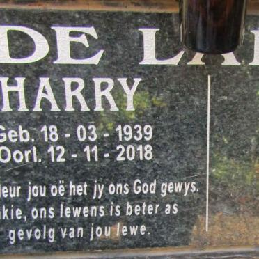 LANGE Harry, de 1939-2018