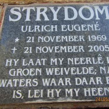 STRYDOM Ulrich Eugene 1969-2005