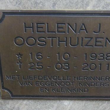 OOSTHUIZEN Helena J. 1938-2011