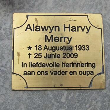 MERRY Alawyn Harvy 1933-2009