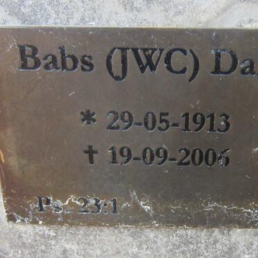 DAFEL J.W.C. 1913-2006