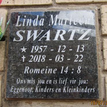 SWARTZ Linda Marleen 1957-2018