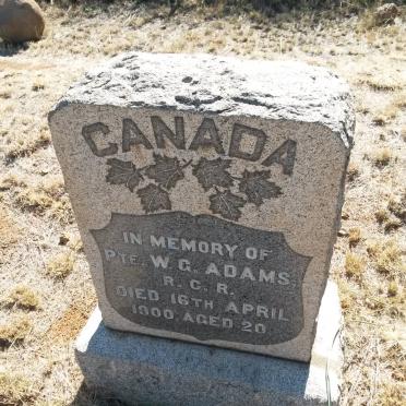 ADAMS W.G. -1900