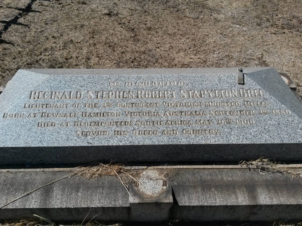 BREE Reginald Stephen Robert Stapylton 1880-1900
