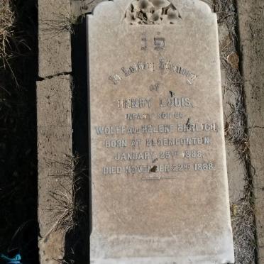 EHRLICH Henry Louis 1888-1888