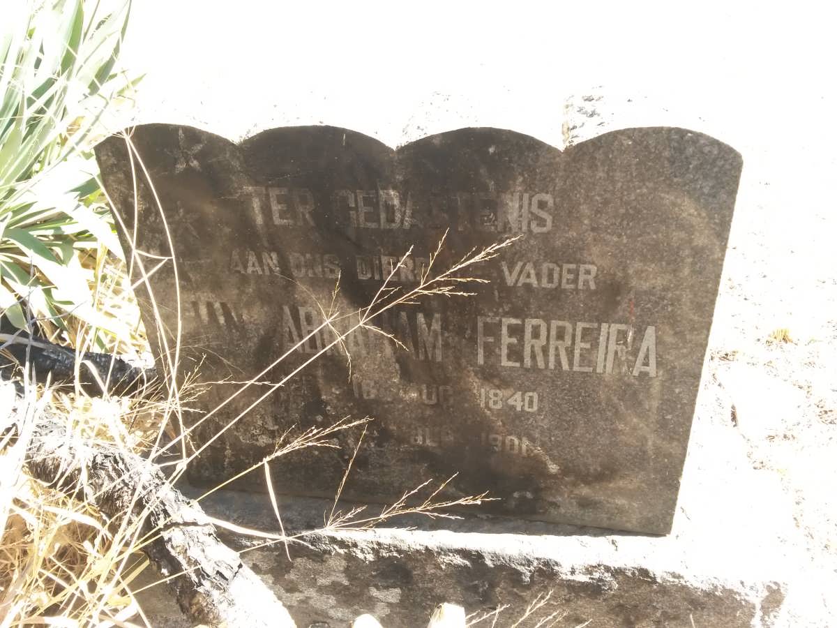 FERREIRA Jan Abraham 1840-1901