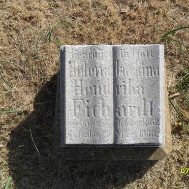 FICHARDT Helena Jacobina Hendrika 1882-1883