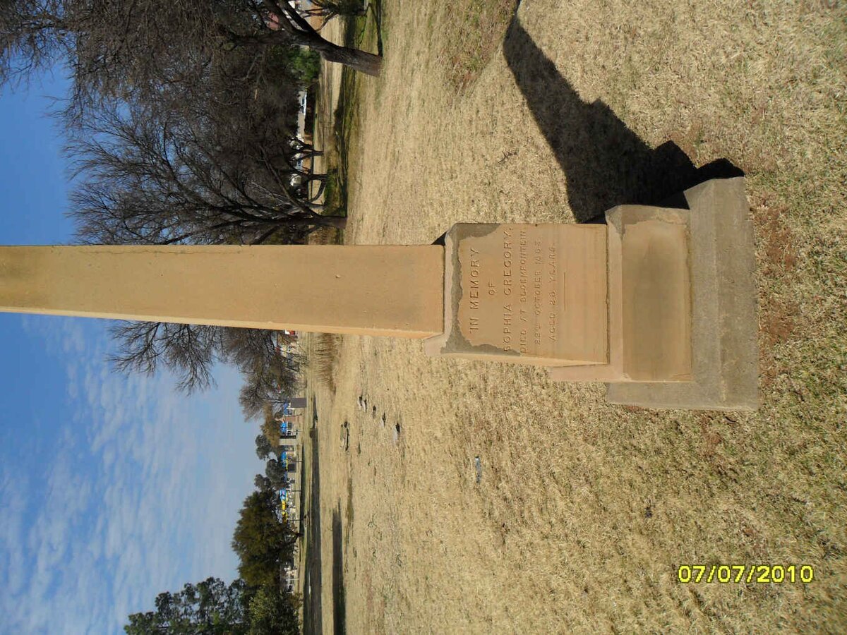 GREGORY Sophia -1883