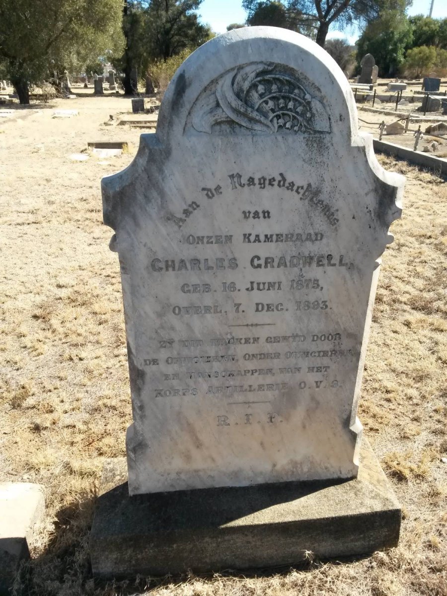 GRADWELL Charles 1875-1893