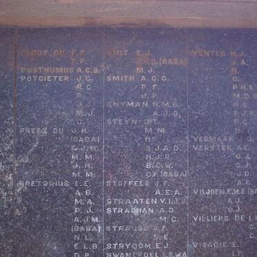 12. Name list - children under the age of 16