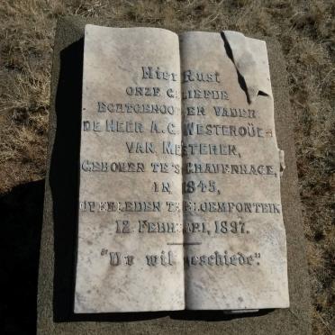 MEETEREN A.G. Westerouen, van 1845-1897