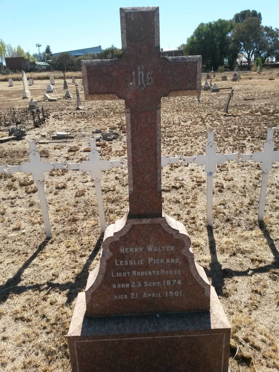 PICKARD Henry Walter Lesslie 1874-1901