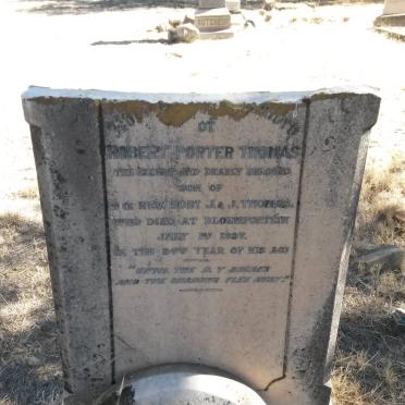 THOMAS Robert Porter -1897