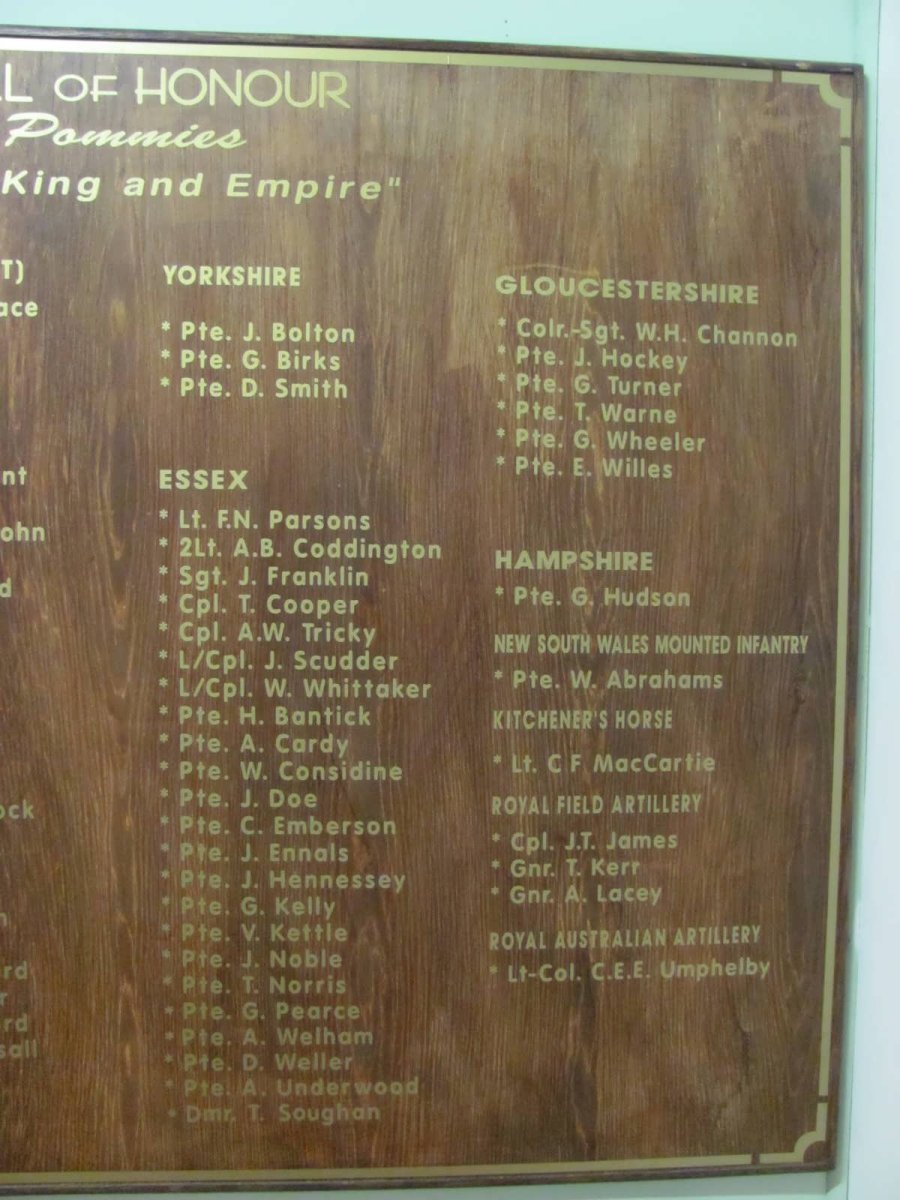 6. Roll of Honour :: Ererol - British