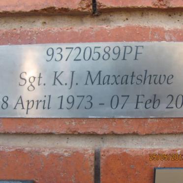 MAXATSHWE K.J. 1973-2007