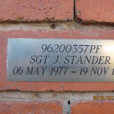 STANDER J. 1977-1999