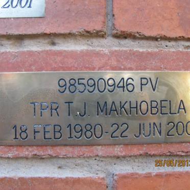 MAKHOBELA T.J. 1980-2004