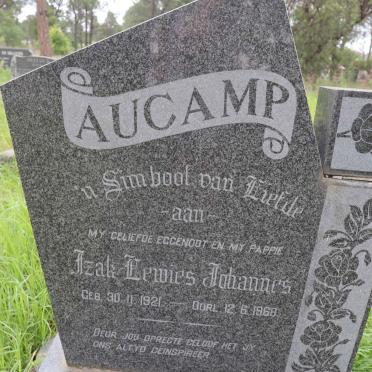AUCAMP Izak Lewies Johannes 1921-1968