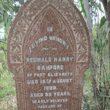 BAMFORD Reginald Harry -1933