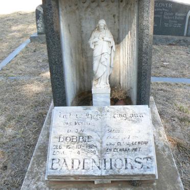 BADENHORST Bobbie 1924-1990