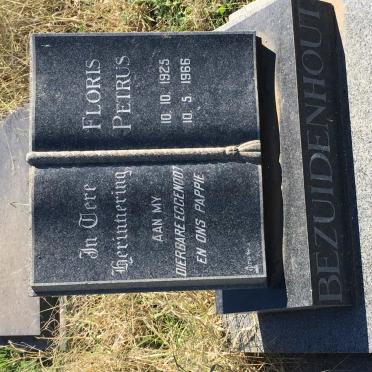 BEZUIDENHOUT Floris Petrus 1925-1966