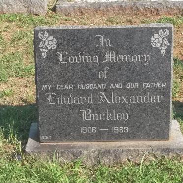 BUCKLEY Edward Alexander 1906-1963