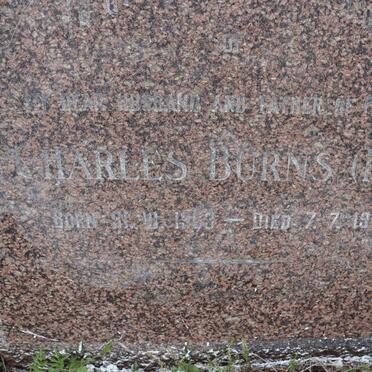 BURNS Charles 1903-1945