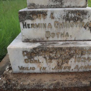 BOTHA Hermina Christina 1932-1934