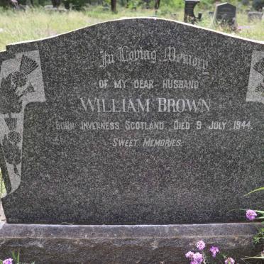 BROWN William -1944
