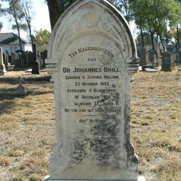 BRILL Johannes 1842-1924