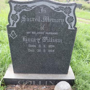 COLLINS Henry William 1894-1964