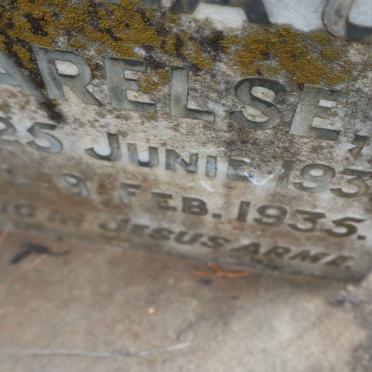 CARELSE Sophia C. 1932-1935