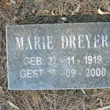 DREYER Marie 1919-2000