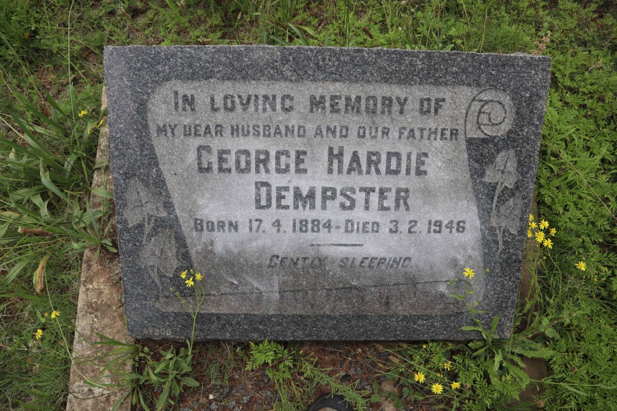 DEMPSTER George Hardie 1884-1946