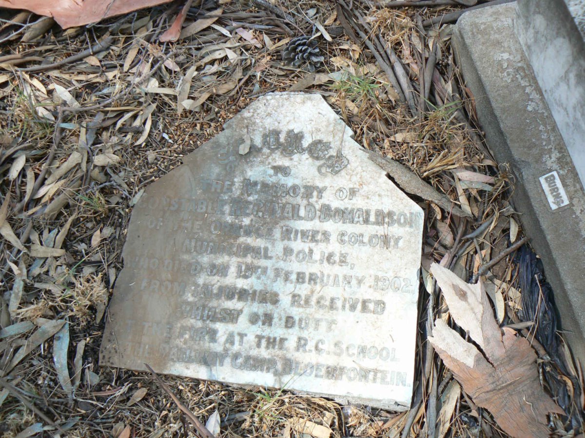 DONALDSON Reginald -1902