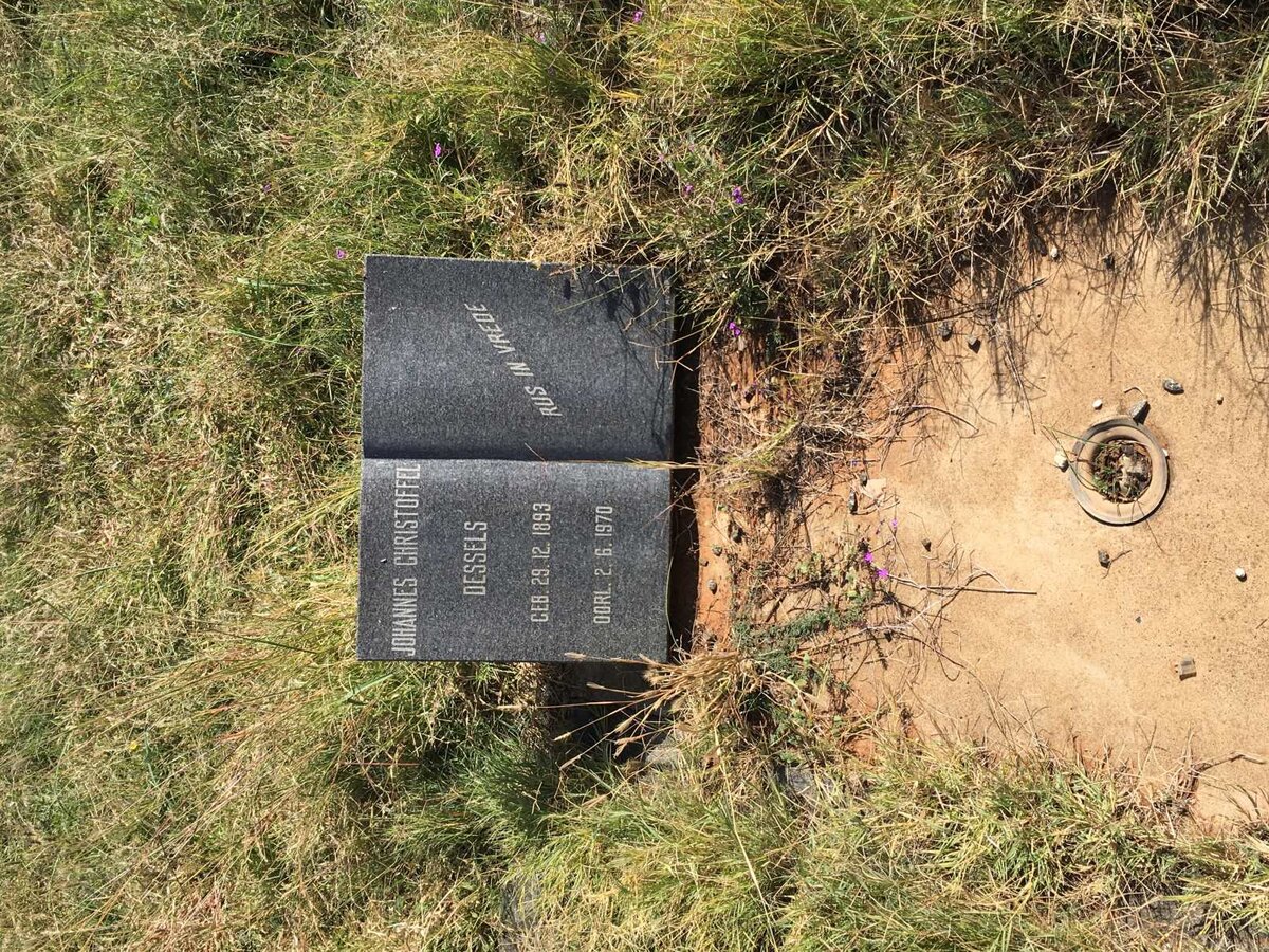 DESSELS Johannes Christoffel 1893-1970