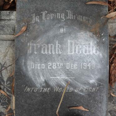 DEALE Frank -1940